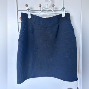 Naf Naf Blue Skirt